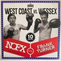 NOFX Vs. Frank Turner ‎– West Coast Vs. Wessex LP (Damaged sleeve)